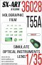 1/35 Holographic film T-55A