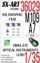 1/35 Holographic film M109A7 Paladin