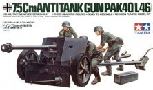 Tamiya 1/35 7.5cm Pak-40 L46 avec Figurines Tamiya 1/35 7.5cm Pak-40 L46 avec Figurines