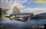 1/72 SAAB JA37 Viggen Swedish AF Fighter