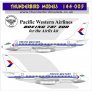 1/144 Pacific Western Airlines PWA Boeing 737-200