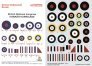 1/72 RAF Insignia/Roundels and Fin Flashes Hurricanes 1940-42