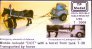 1/35 Mobile armored DOT with turret T-38 & horse