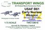 1/72 USAF B61 early nuclear weapon