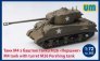 1/72 M4 tank with turret M26 Pershing tank