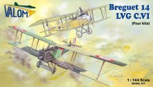 Valom Breguet 14 vs LVG C.VI 4-en-1 1/144 Valom Breguet 14 vs LVG C.VI 4-en-1 1/144