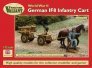 1/72 German (WWII) IF8 Infantry Cart. Includes 2 horses, 2 carts