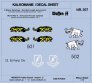 1/16 German Armoured Forces symbols part 7 decal