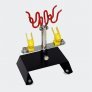 Holder for 4 airbrushes with adjustable swivel