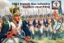 1/72 1815 French Line Infantry Fuseliers marching x 24 pieces