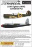 1/72 South African Air Force Saaf Fighters WWII Collection Pt2