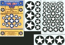 Yellow Wings Decalcomanie Insegna US 1942-43 1/48 Yellow Wings Decalcomanie Insegna US 1942-43 1/48
