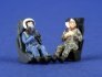1/72 2x Russian pilots seated in a/c (modern)